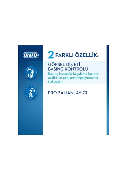 Oral-B Pro 2900 2'li Şarjlı Diş Fırçası - 9