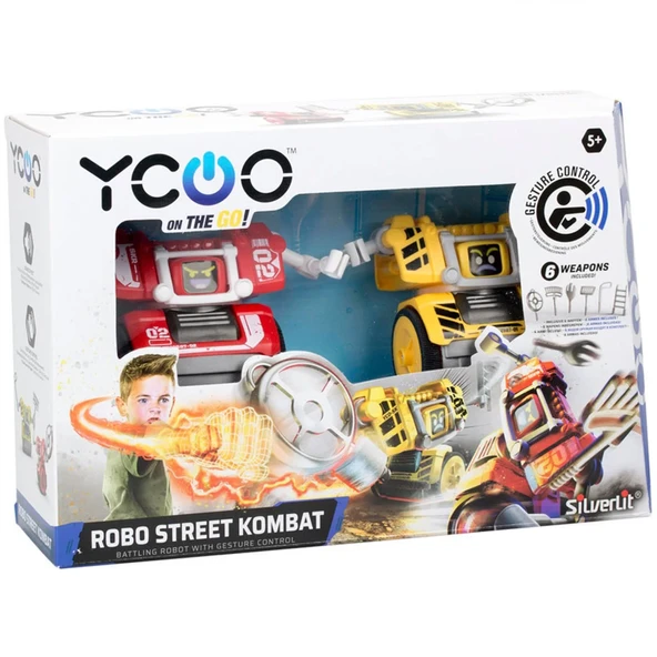 Silverlit Ycoo Robo Street Kombat İkili Paket - 4