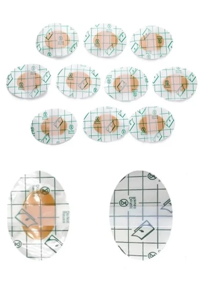 10 Adet Su Geçirmez Kulak Koruyucu Yapışkanlı Bant Seti - Resim 6