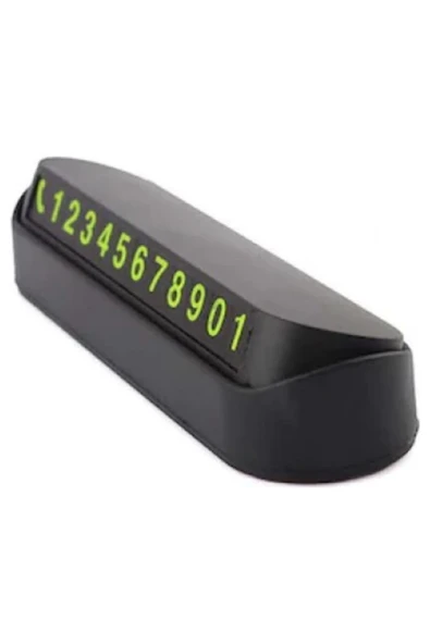 Araç Park Telefon Numaratörü - Araç Içi Numaratik ürün görseli 1