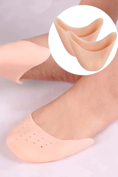 2 Li Silikon Parmak Gömleği Ayak Parmak Koruyucu Tüm Parmakları Kapatan Ayak Bunyon Gömlek