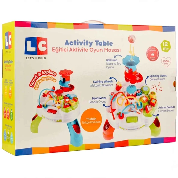 LC Türkçe Konuşan Eğitici Aktivite Masası - Resim 5