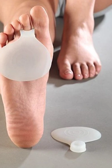 Ayak Rahatlığı İçin Ayak Altı Ped Parmağa Geçmeli Konforlu 2 Adet ürün görseli 1