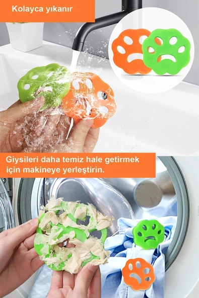 4'lü Pati Şeklinde Tüy Toplayıcı - Tüy Toplama Ürünleri - Tüy Temizleme Aparatı - Resim 6