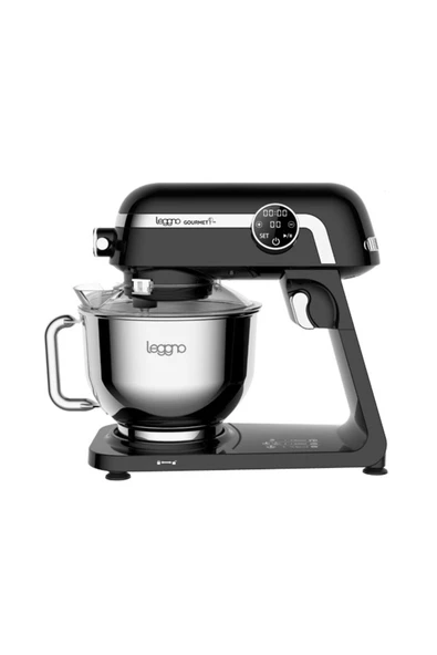 LEGGNO LE-SM1527MBK GOURMET PRO STAND MIKSER SIYAH ürün görseli