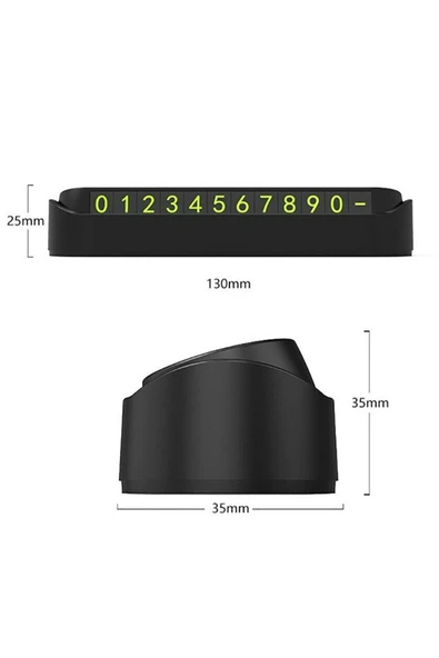 Araç Fosforlu Numaratör Aç-kapa - Resim 3