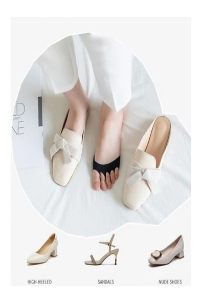 1 ÇİFT Kumaş Ayak Parmak Altı Desteği - Resim 5