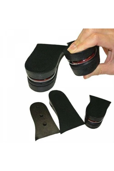 5cm Hava Yastıklı Tabanlık Boy Uzatıcı Ayakkabı Içi Topuk Tabanlık ürün görseli 1