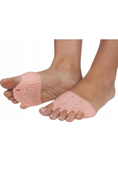 Ayak 5 Parmak Ayırıcı Makaralı Gömlek Silikon Bunyon Hava Alan Yeni Model - 6