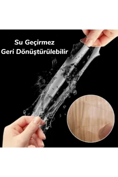 60 Parça Çok Amaçlı Çift Taraflı Bant Nano Bant Duvar Bandı Şeffaf Yapışkan Çift Taraflı Sabitleme - Resim 2
