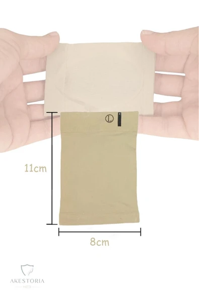 Çift Silikonlu Kumaş Ark Destek Içe Basma Düz Tabanlık Fc-022 - Resim 4