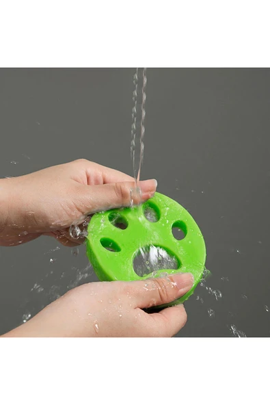 Çamaşır Makinesi Ve Evcil Hayvanlar İçin Tüy Toplayıcı Yıkanabilir Aparat 6 Adet (5166) - Resim 2