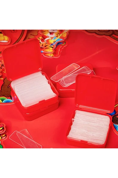 180 Parça Çift Taraflı Tekrar Kullabilir Yapışkan Bantlar (8585) Yeni!!! - Resim 4