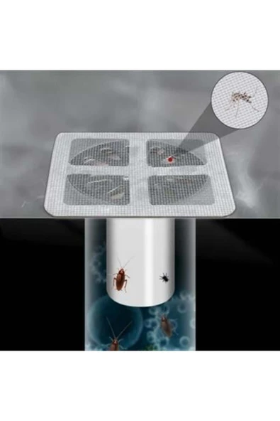 10'lu Banyo Ve Mıutfak Lavabo Koku Önleyici Ve Haşere Böcek Önleyici Gider Filtresi ürün görseli 1