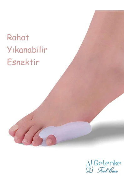 Ayak Serçe Parmak Makaralı Kemik Koruyucu 2 Li Set - Bunyon Kemik Çıkıntısı Önleyici ürün görseli 1