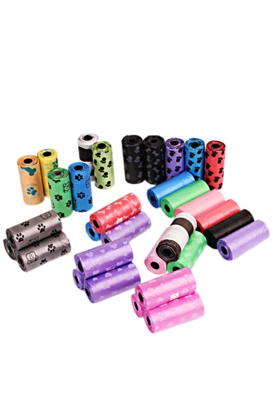 4'lü Rulo Evcil Hayvan Atık Torbası Köpek Kedi Dışkı Toplama Kaka Rulosu Torbası Poşeti - Resim 2