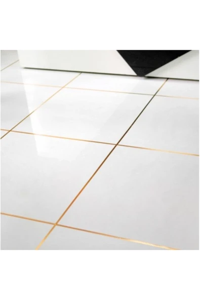 0.5 cm 50 Metre Gold Fayans Arası Şerit Bant - Resim 2