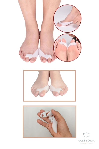 Çift Ikili Parmak Bunyon Arası Makarlı Baş Parmak Silkonlu Fc-008 - Resim 2