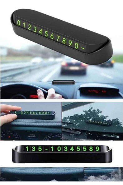 Araç Telefon Numaratör, Park Numara, Araç Numaratör, Araba Telefon Numara - Resim 3