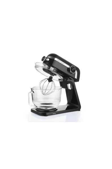 LEGGNO LE-SM1527MBK GOURMET PRO STAND MIKSER SIYAH - Resim 3