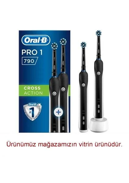Oral-B Pro 790 Cross Action 2'li Şarjlı Diş Fırçası - 1