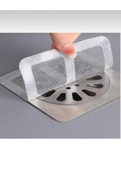 10'lu Lavabo Süzgeci, Banyo Gider Süzgeci, Kıl Tüy Süzgeci, Tüy Toparlayıcı - Resim 2