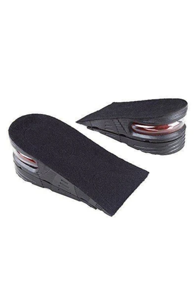 5 Cm Hava Yastıklı Boy Uzatıcı Tabanlık Siyah - Resim 2