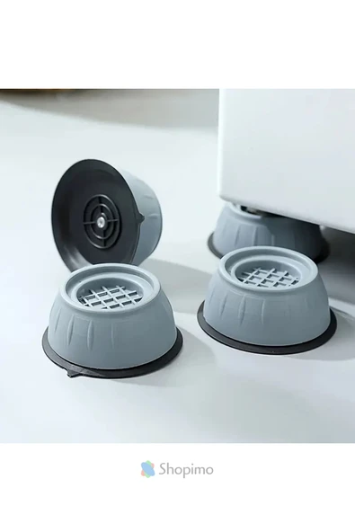 Çamaşır Makinesi Kayma Ve Titreşim Engelleyici - Gürültü Emici Aparatlar 4 Lü Set - 2