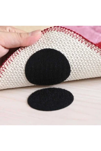20 Adet Halı Kilim Koltuk Örtüsü Kaydırmaz Sabitleyici Cırt Yıkanabilir Kendinden Yapışkanlı Cırt ürün görseli 1