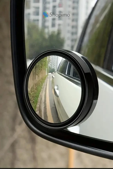 Ayarlanabilir Kör Nokta ve Park Aynası Yapıştırıcılı 2 Adet - Resim 4