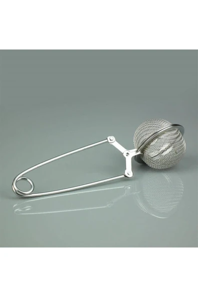 Bas Bırak Metal Süzgeç Ihlamur Bitki Zayıflama Çayı Süzgeci - Resim 4