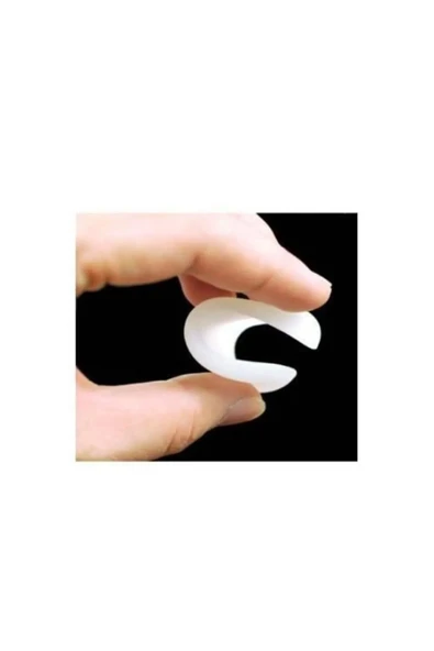Ayak Baş Parmak Bunyon Koruyucu Makarasız Halluks Valgus Silikon Yara Nasır Set 2 Li Başparmak - Resim 3