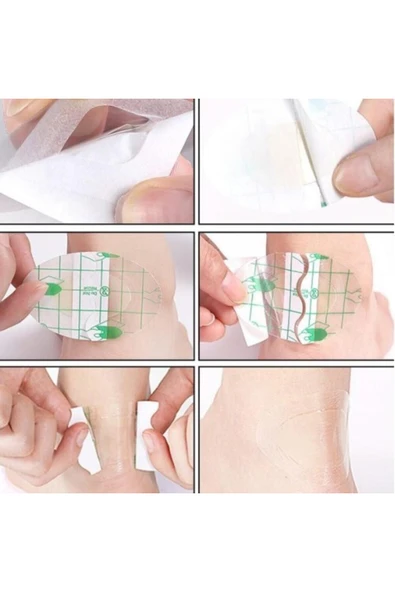 10 Adet Ayakkabı Vurma Önleyici ve Su Geçirmez Tahriş Koruyucu Bant - Resim 4