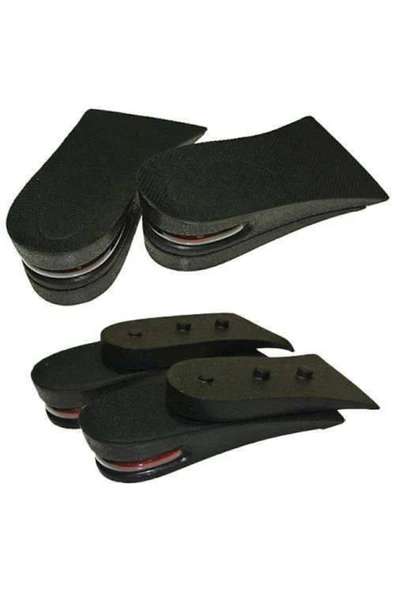 5 cm Uzun Tabanlık Hava Yastıklı Gizli Topuk Yükselten - Resim 3