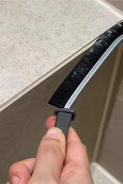 1 ADET Çok Amaçlı İnce Temizlik Fırçası  Derz Araları, Banyo, Mutfak, Lavabo Detay Temizleme Fırçası - Resim 5