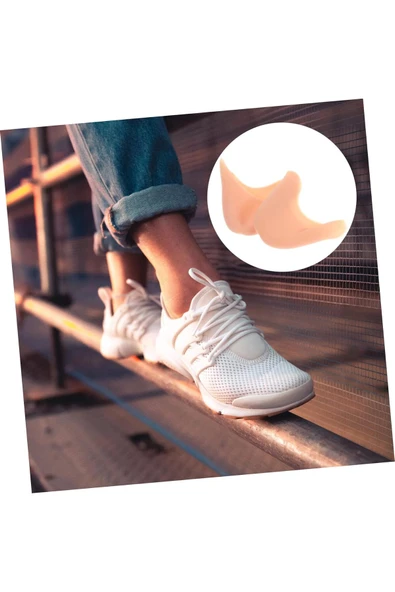 2 Li Silikon Parmak Gömleği Ayak Parmak Koruyucu Tüm Parmakları Kapatan Ayak Bunyon Gömlek - 3