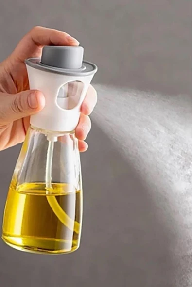 220 Ml Çok Amaçlı Spreyli Cam Şişe Sirkelik Yağdanlık - Resim 6