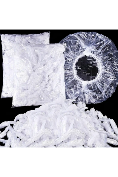 100’lü Pratik Tazeliği Koruyan Tencere ve Tabak Bonesi – Çok Amaçlı Plastik Ambalaj, Streç Kapak - Resim 2