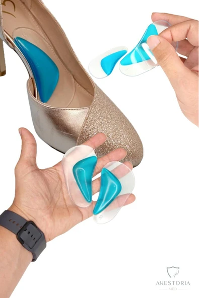 Çift Silikonlu Ark Destek Tabanlık Ayak Boşluk Doldurucu Fc-032 - Resim 2