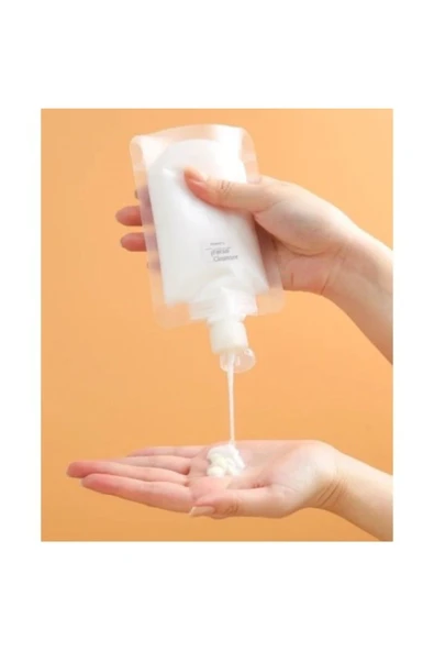 3 Adet 100ml Krem Şampuan Kabı Tekrar Kullanılabilir Set - 3