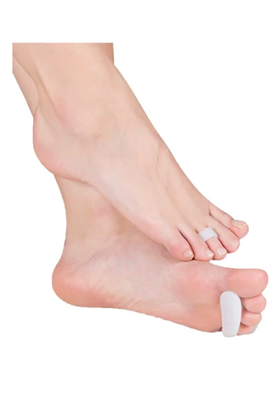 Ayak Parmak Şekil Düzeltici Aparat Silikon Çekiç Parmak Yastığı ürün görseli