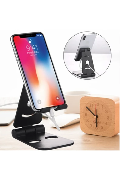 2 Adet Masaüstü Katlanabilir Telefon Tablet Standı ürün görseli