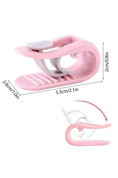 Buffer® 4 Adet Iğnesiz Yorgan Çarşaf Ve Perde Tutucu Sabitleyici Kaydırmaz Örtü Düzenleyici Klips - Resim 6