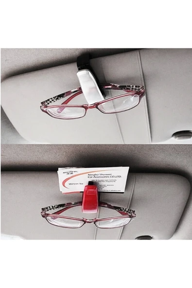 Araba Gözlük Tutacağı Klips - Resim 2