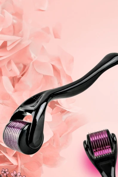 1 Mm Dermaroller: Sakal Güçlendirici, Sakal Çıkartıcı, Mikro Yüz Masaj Aleti ürün görseli 1