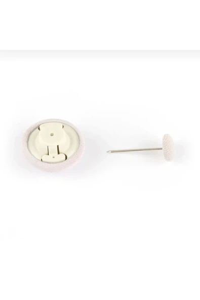 8 Li Mantar Şeklinde Küçük Boy Yorgan Sabitleme Iğnesi - Pembe Renk - Resim 4