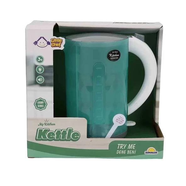 Little Chef Sesli ve Işıklı Kettle - Resim 2