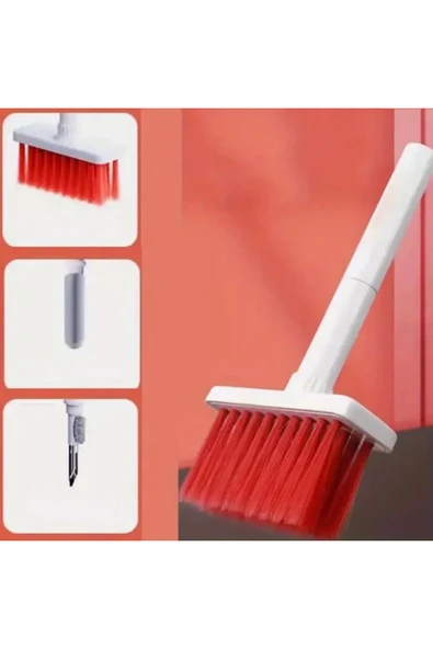 Bilgisayar Temizleme Fırçası Klavye Kulaklık Temizleme Seti Dizüstü Bilgisayar Aralığı Toz Alma - Resim 2