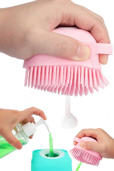 Banyo Lifi Banyo Kesesi Sırt Kesesi Silikon Kese Lif Hazneli ürün görseli 1