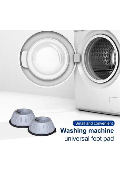 Çamaşır Makinası Titreşim Ve Gürültü Önleyici Anti Titreşim Pedi 4'lü Set - Resim 6